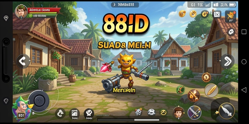 Tampilan gameplay interaktif menakjubkan dari 88ID.