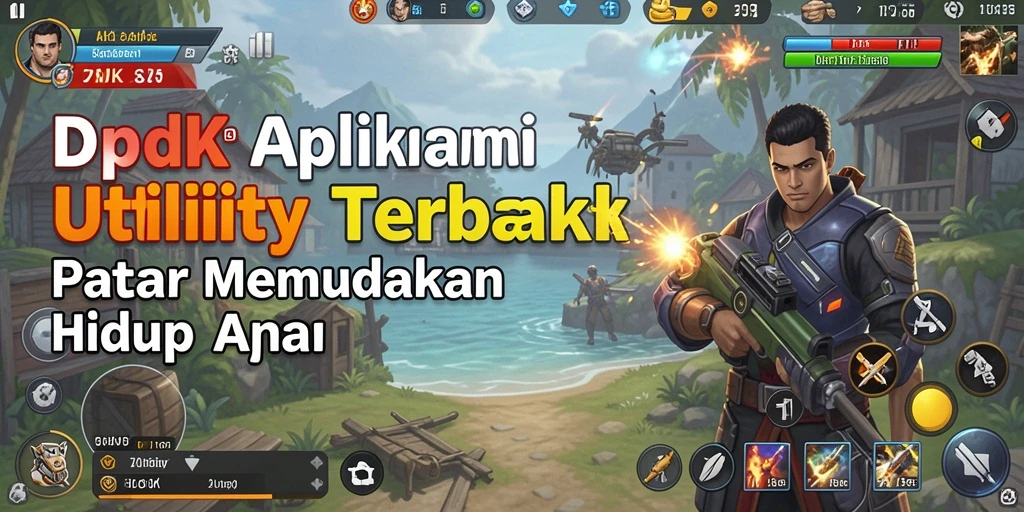 Tampilan antarmuka DKK yang sederhana dan fungsional.