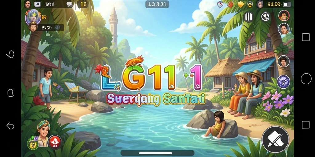 Tampilan gameplay LG111 yang seru dan menghibur.
