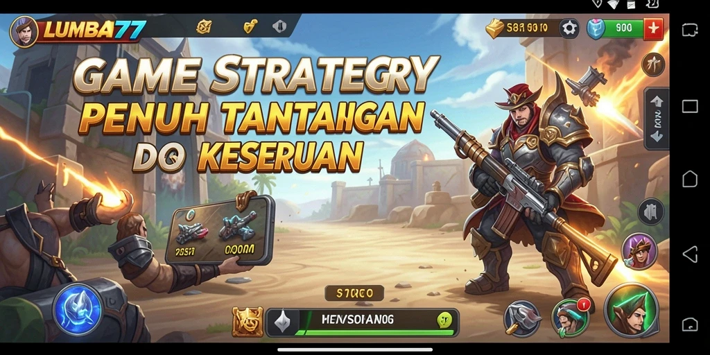 Tampilan gameplay seru dari LUMBA77 yang penuh strategi.