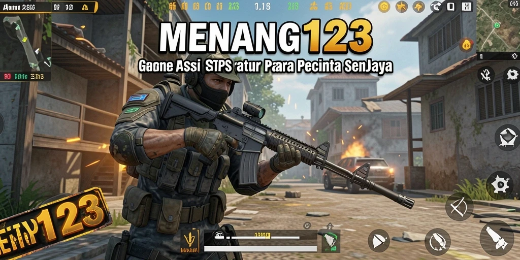 Screenshot MENANG123 menampilkan aksi tembak-menembak yang seru dan grafis yang menawan.
