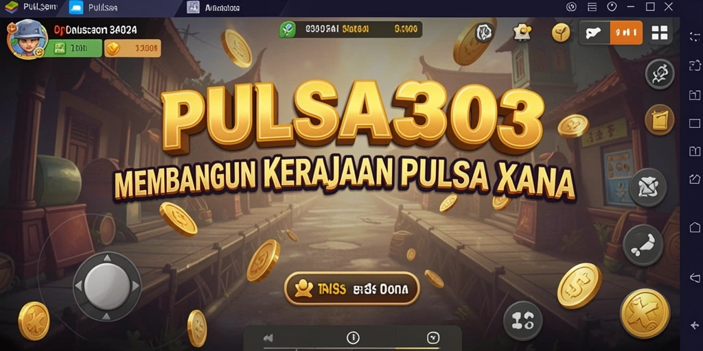 Tangkapan layar game PULSA303 menampilkan pengelolaan bisnis pulsa yang menarik.