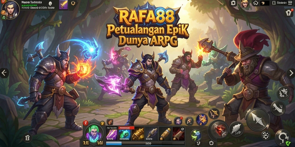 Gameplay menegangkan dengan pertarungan mendalam di RAFA88.
