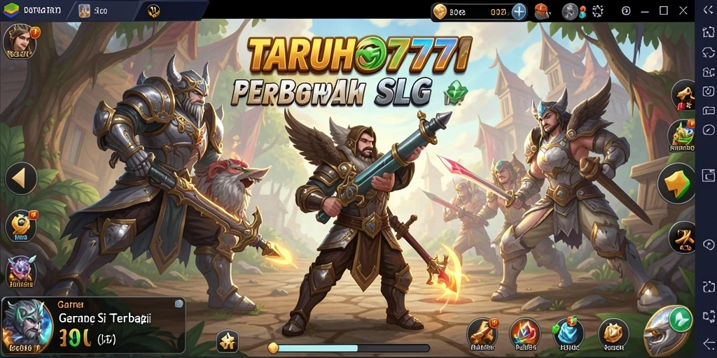 Tampilan gameplay aksi seru di TARUH777 dengan strategi yang mendalam.